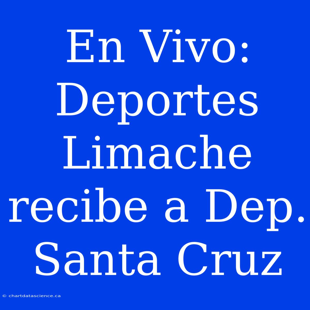 En Vivo: Deportes Limache Recibe A Dep. Santa Cruz