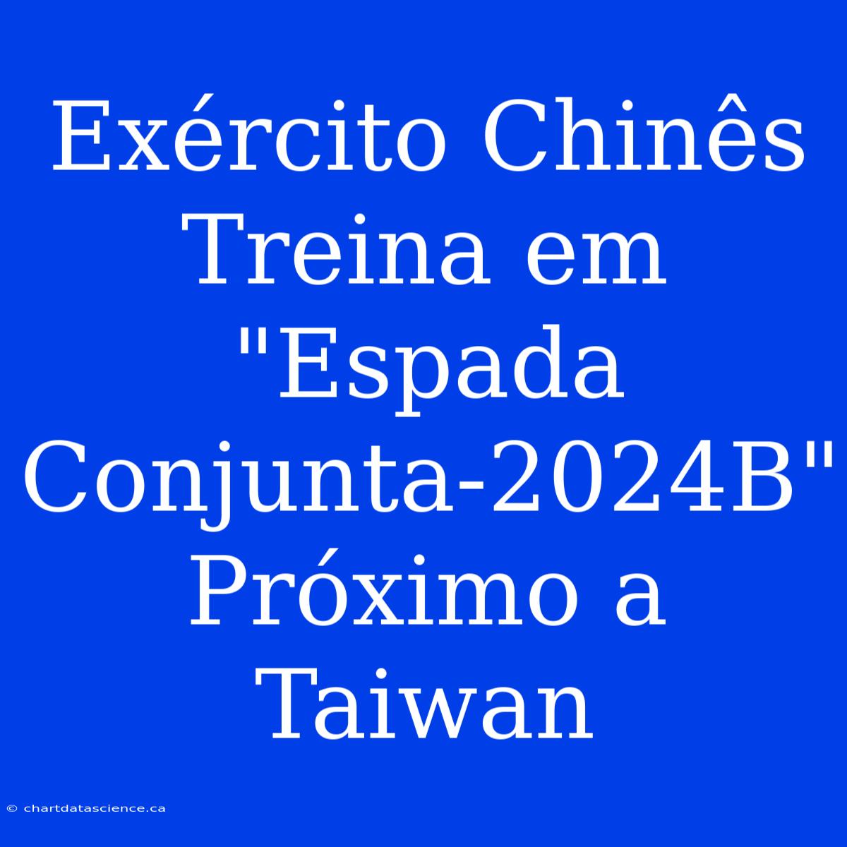 Exército Chinês Treina Em 