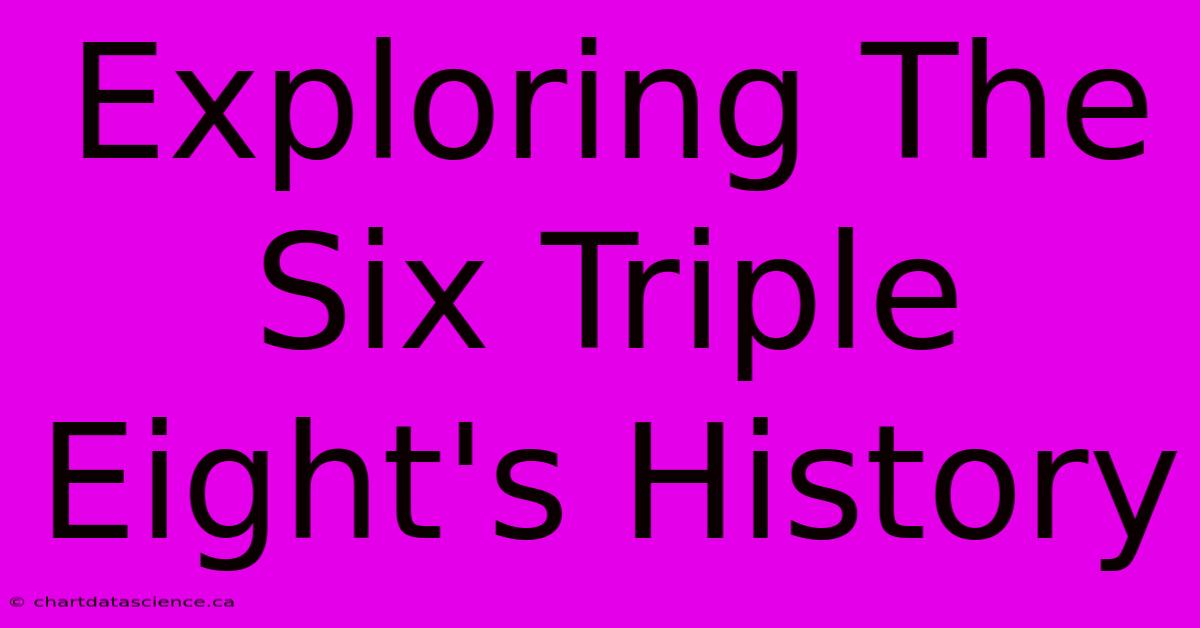 Exploring The Six Triple Eight's History