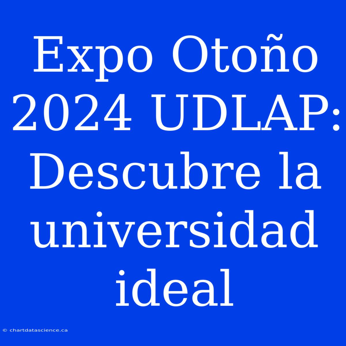 Expo Otoño 2024 UDLAP: Descubre La Universidad Ideal