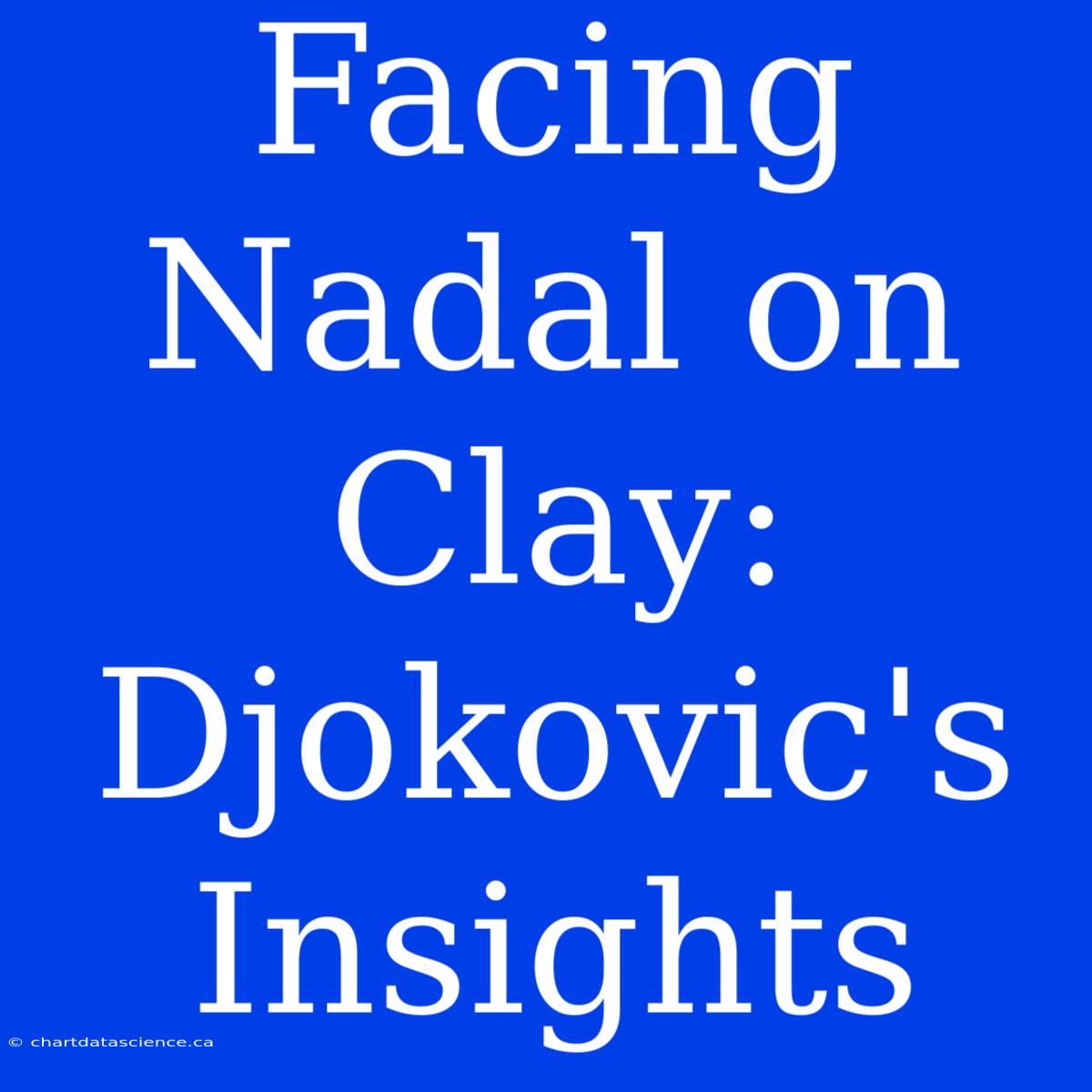 Facing Nadal On Clay: Djokovic's Insights