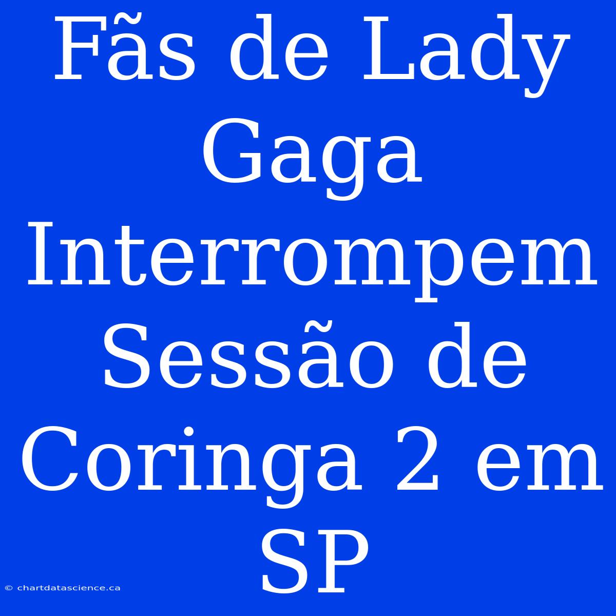 Fãs De Lady Gaga Interrompem Sessão De Coringa 2 Em SP