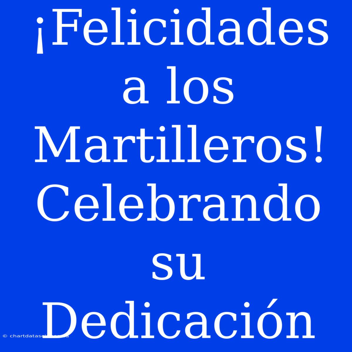 ¡Felicidades A Los Martilleros! Celebrando Su Dedicación