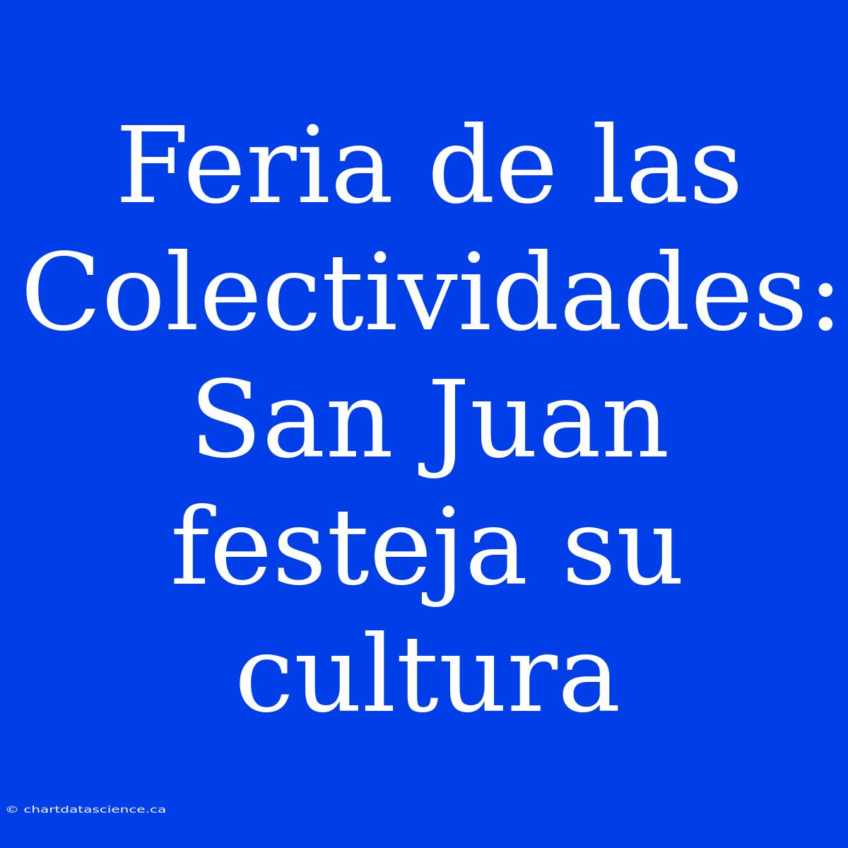 Feria De Las Colectividades: San Juan Festeja Su Cultura