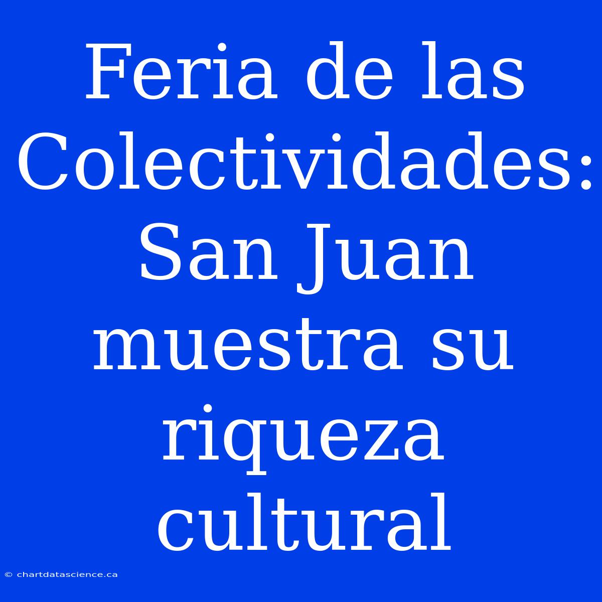 Feria De Las Colectividades: San Juan Muestra Su Riqueza Cultural