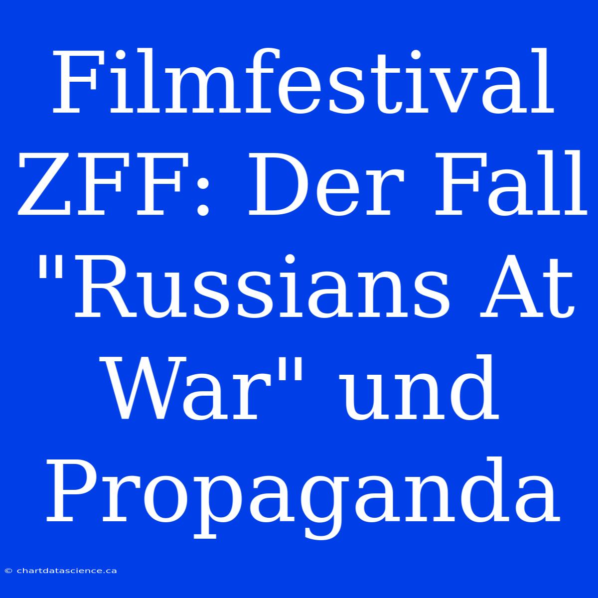 Filmfestival ZFF: Der Fall 