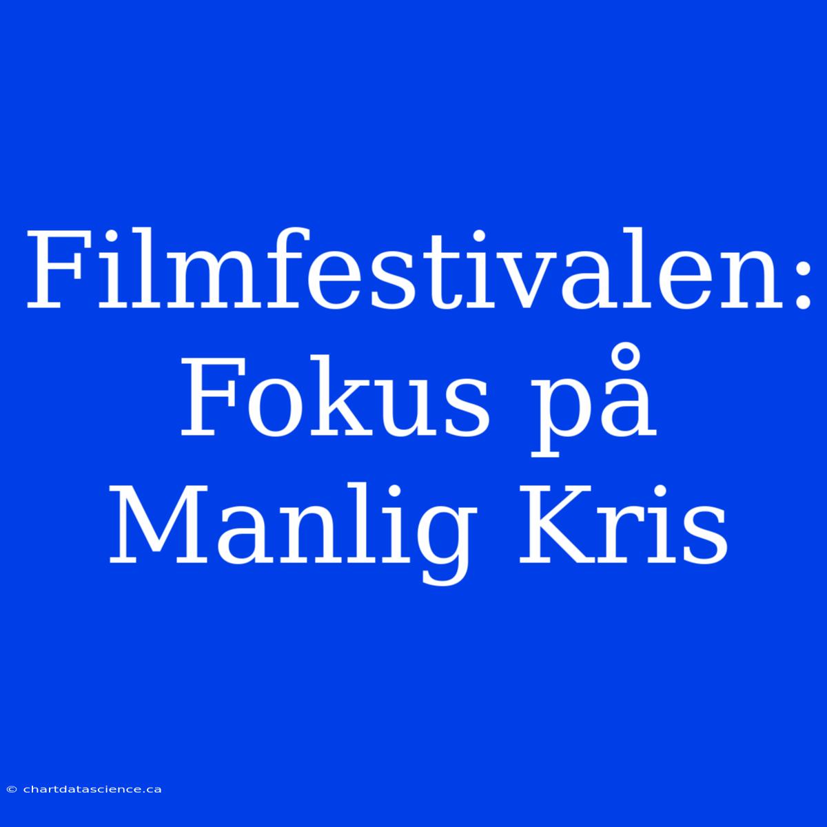 Filmfestivalen: Fokus På Manlig Kris