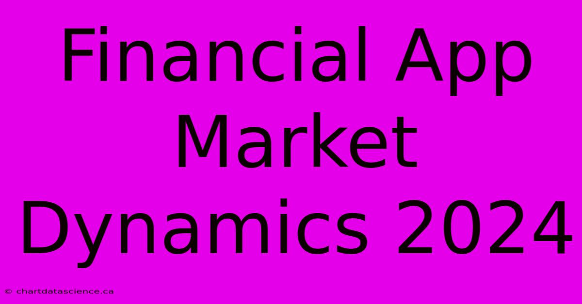 Financial App Market Dynamics 2024