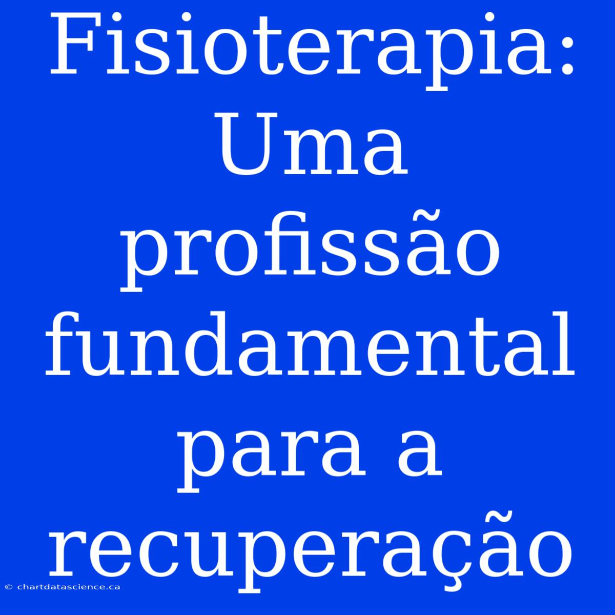 Fisioterapia: Uma Profissão Fundamental Para A Recuperação