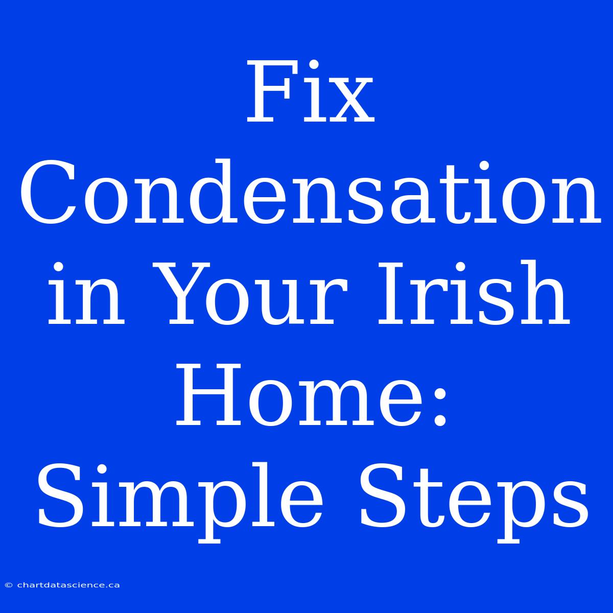 Fix Condensation In Your Irish Home: Simple Steps