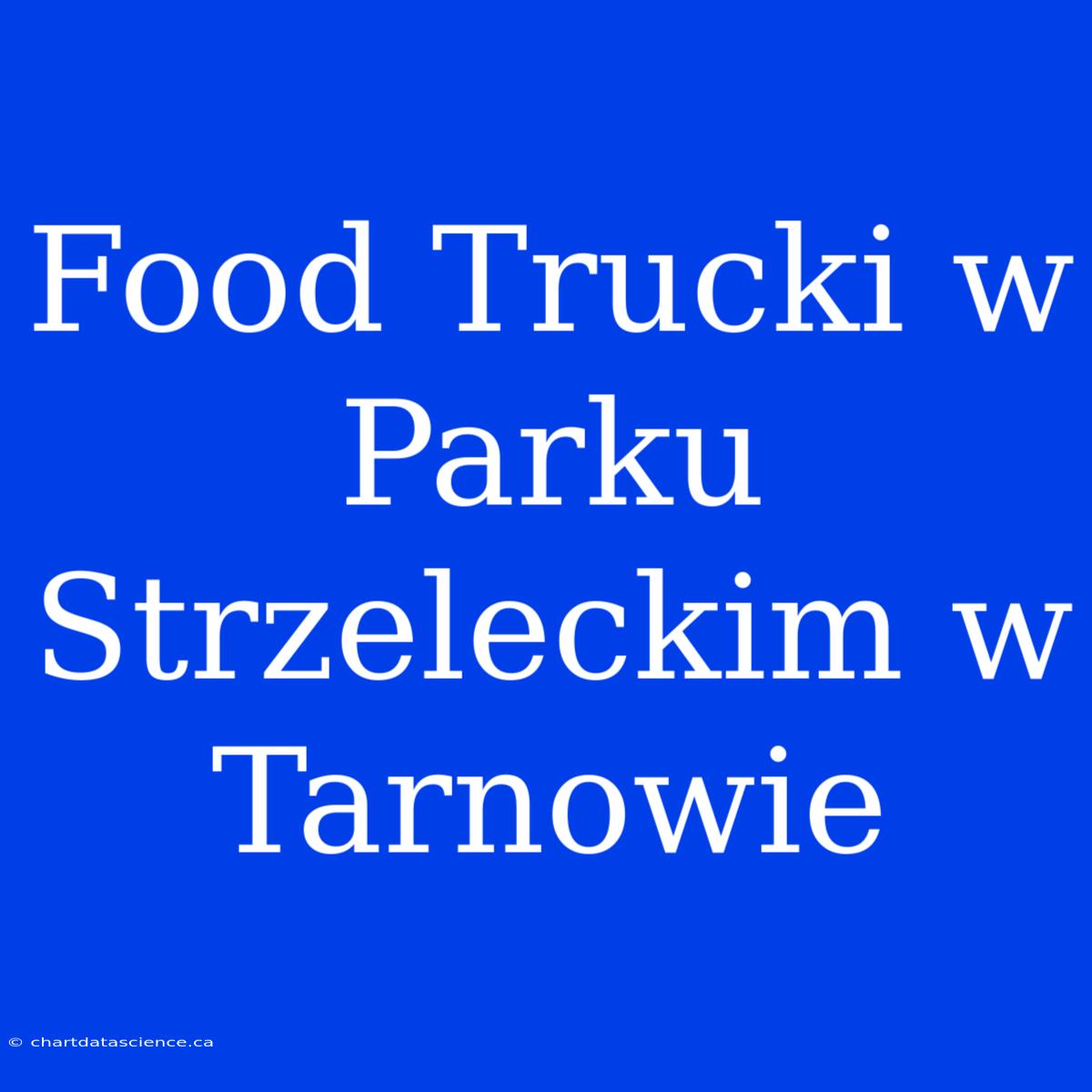 Food Trucki W Parku Strzeleckim W Tarnowie