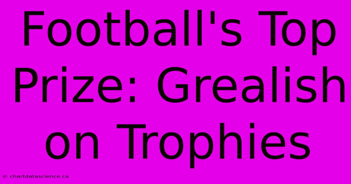 Football's Top Prize: Grealish On Trophies