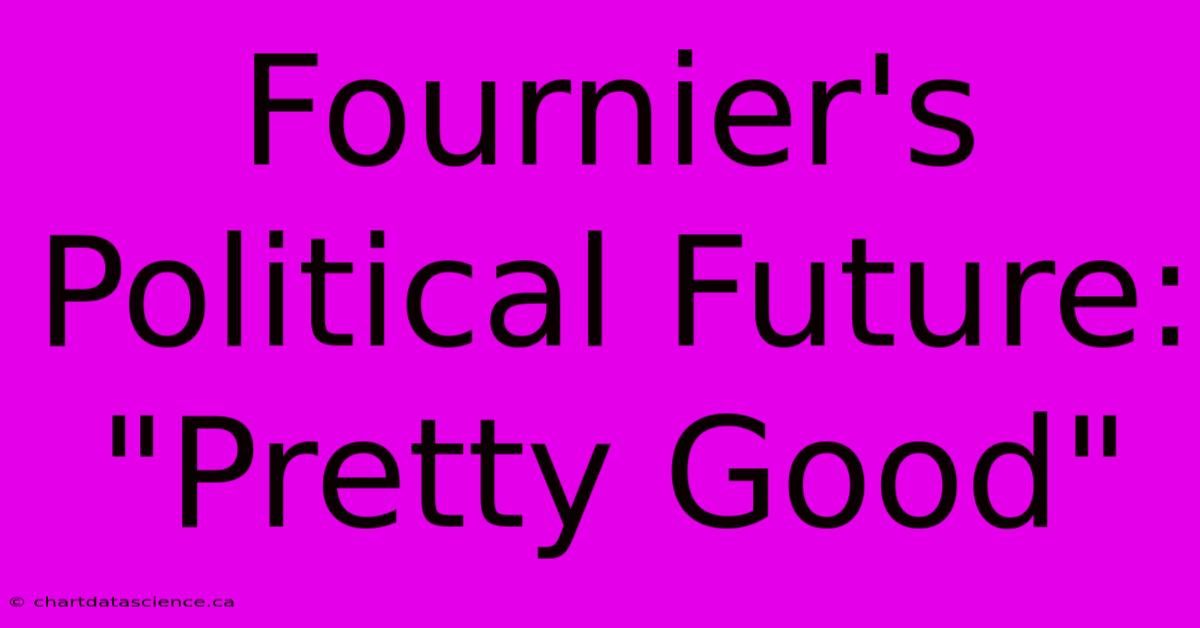 Fournier's Political Future: 