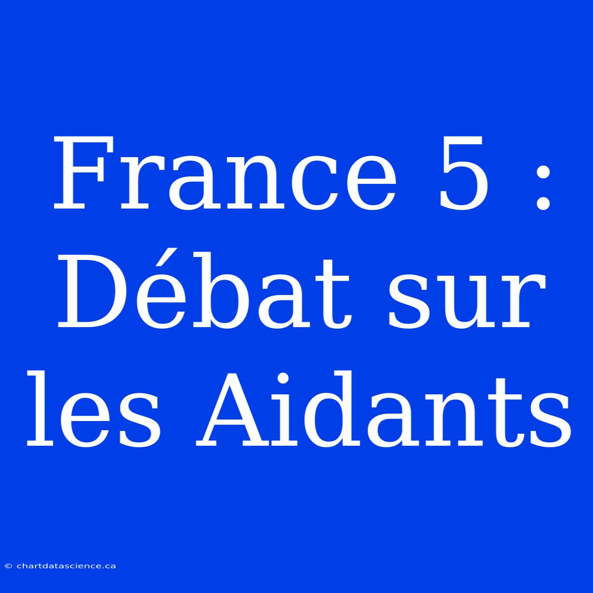 France 5 : Débat Sur Les Aidants