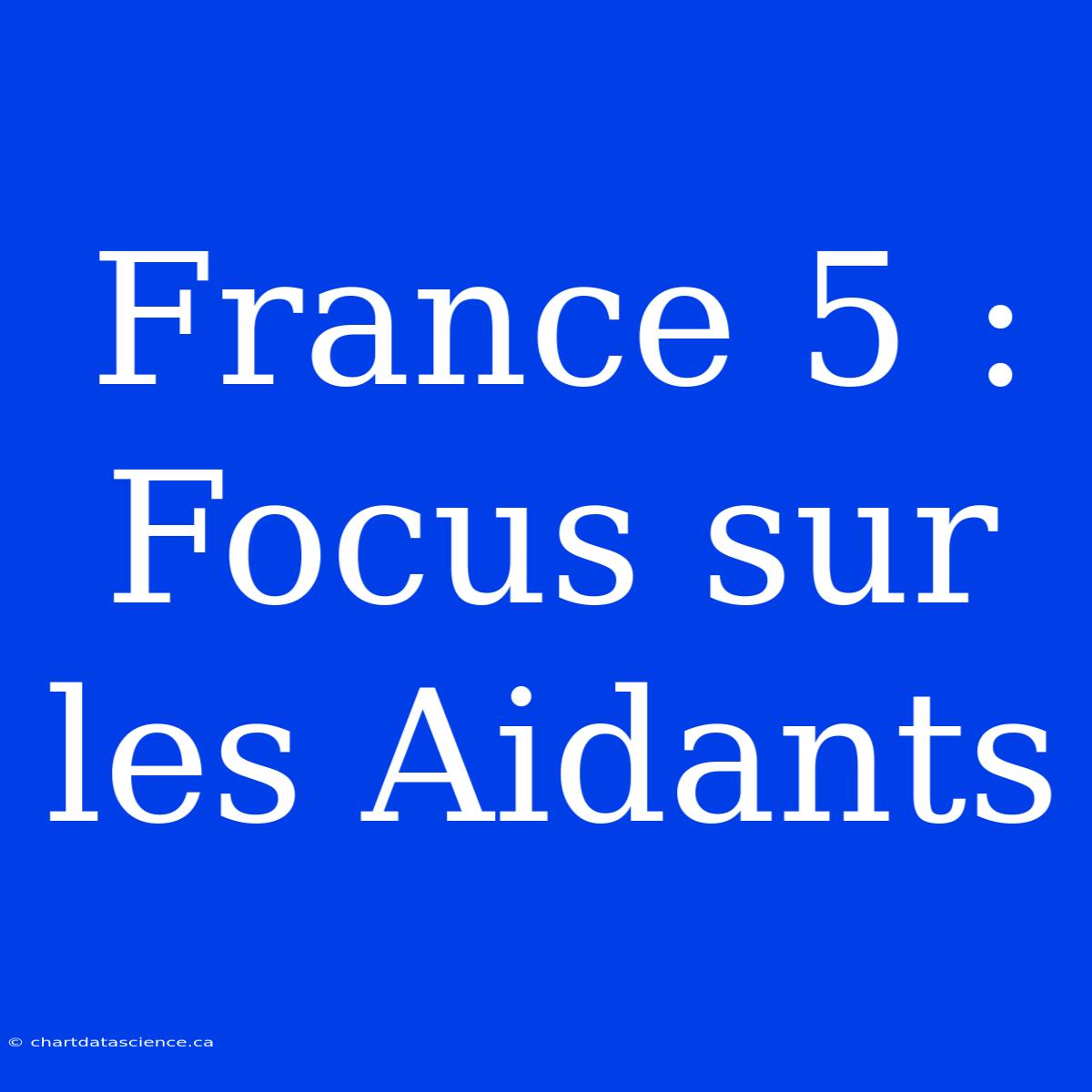 France 5 : Focus Sur Les Aidants