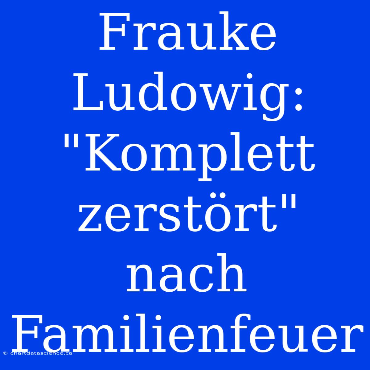 Frauke Ludowig: 