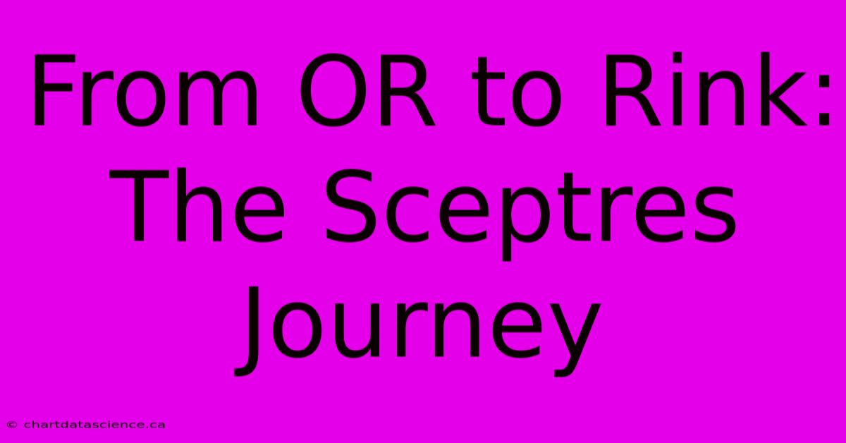 From OR To Rink: The Sceptres Journey