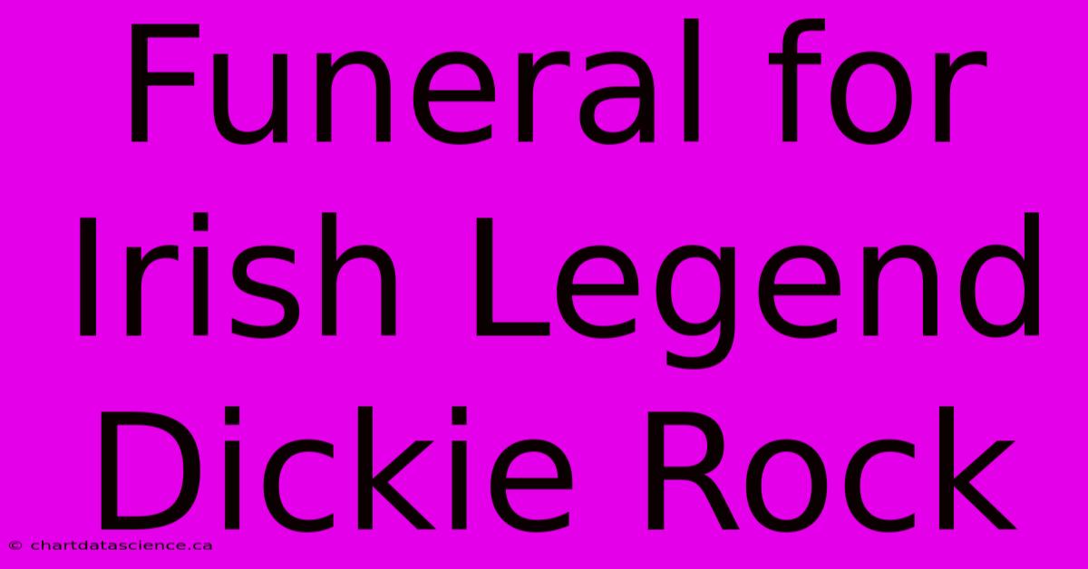 Funeral For Irish Legend Dickie Rock