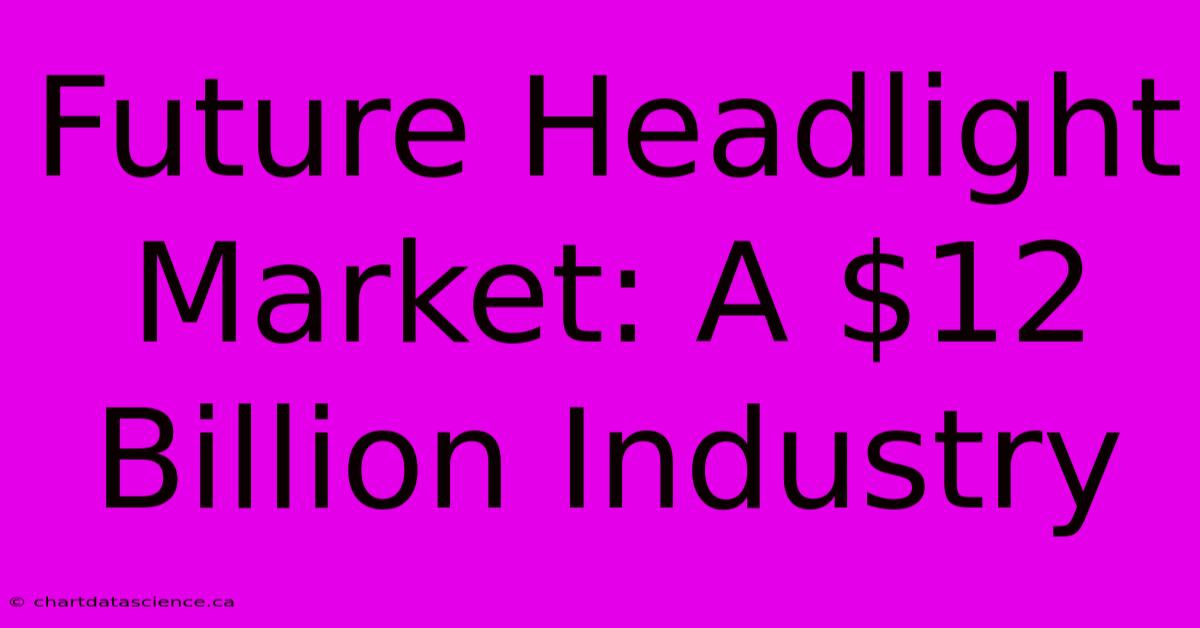 Future Headlight Market: A $12 Billion Industry