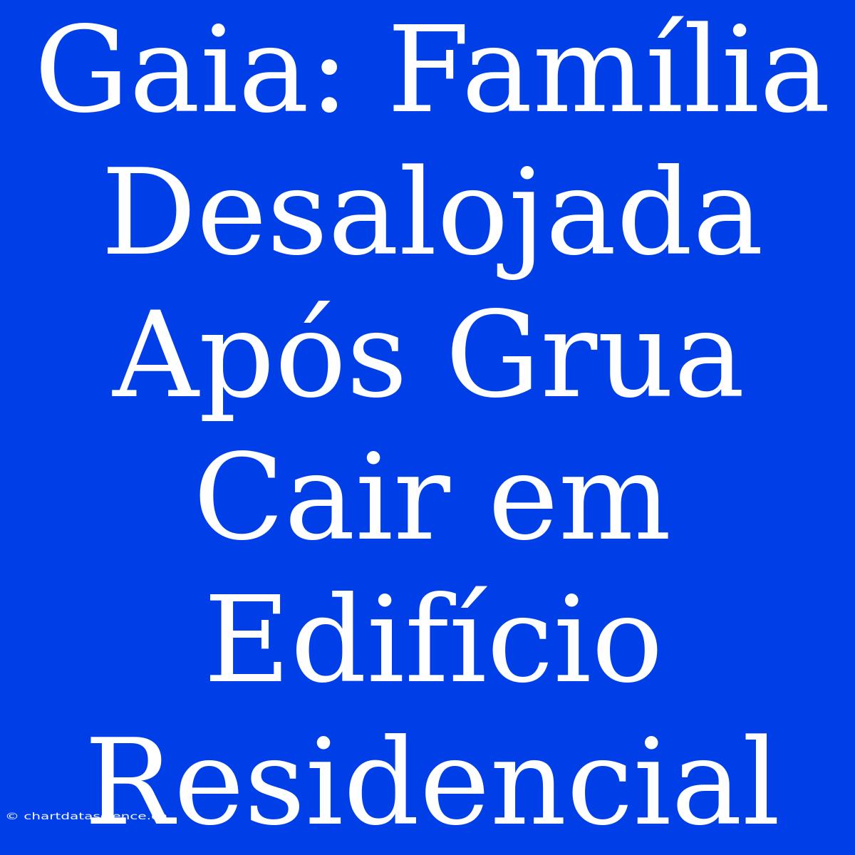 Gaia: Família Desalojada Após Grua Cair Em Edifício Residencial