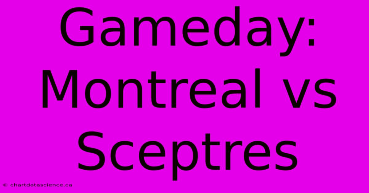 Gameday: Montreal Vs Sceptres