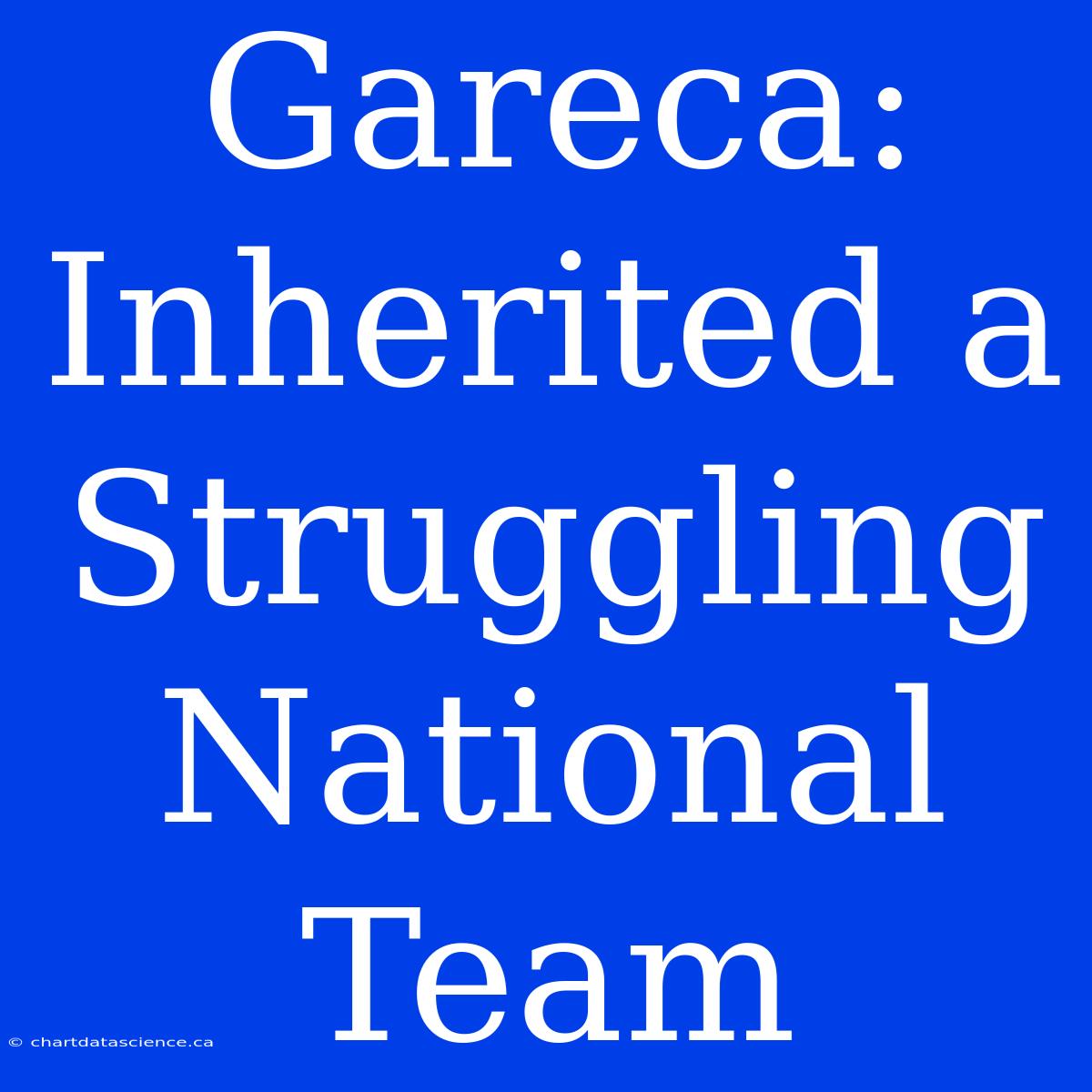 Gareca: Inherited A Struggling National Team