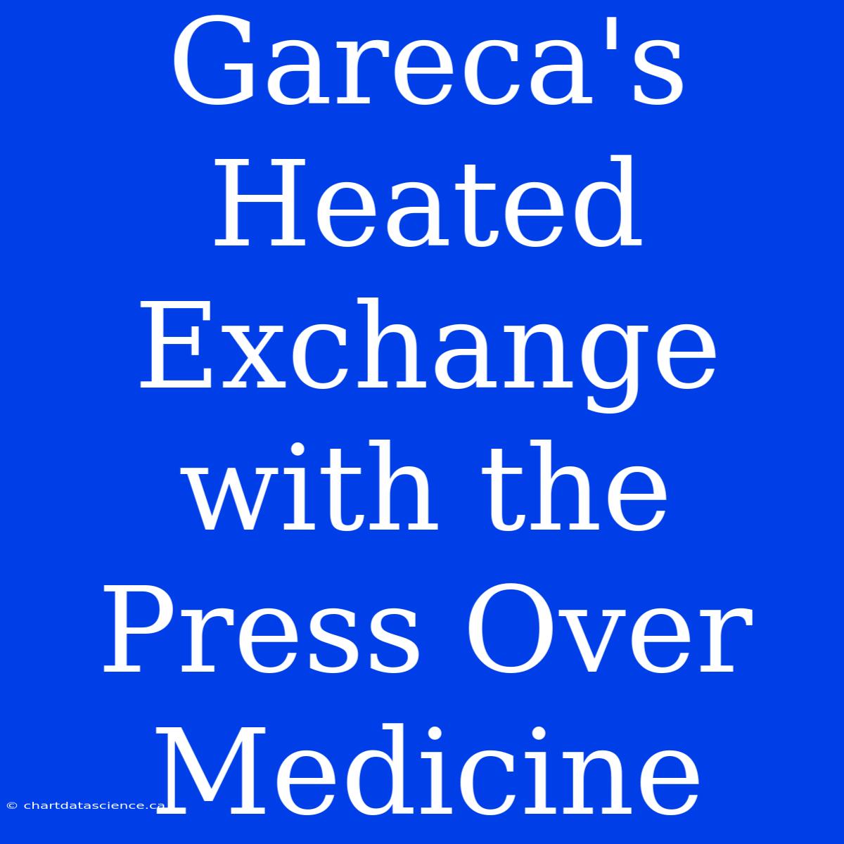 Gareca's Heated Exchange With The Press Over Medicine