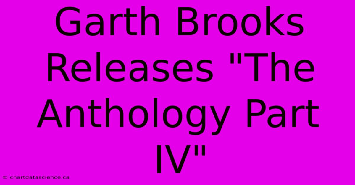 Garth Brooks Releases 