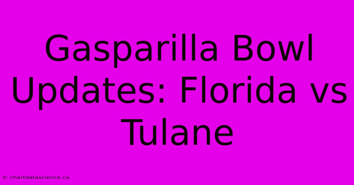 Gasparilla Bowl Updates: Florida Vs Tulane