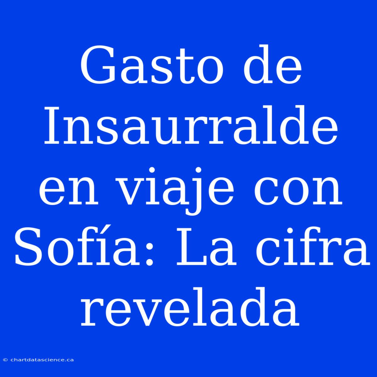 Gasto De Insaurralde En Viaje Con Sofía: La Cifra Revelada