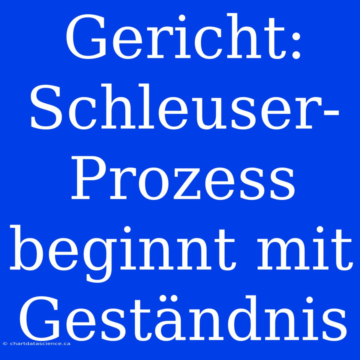 Gericht: Schleuser-Prozess Beginnt Mit Geständnis