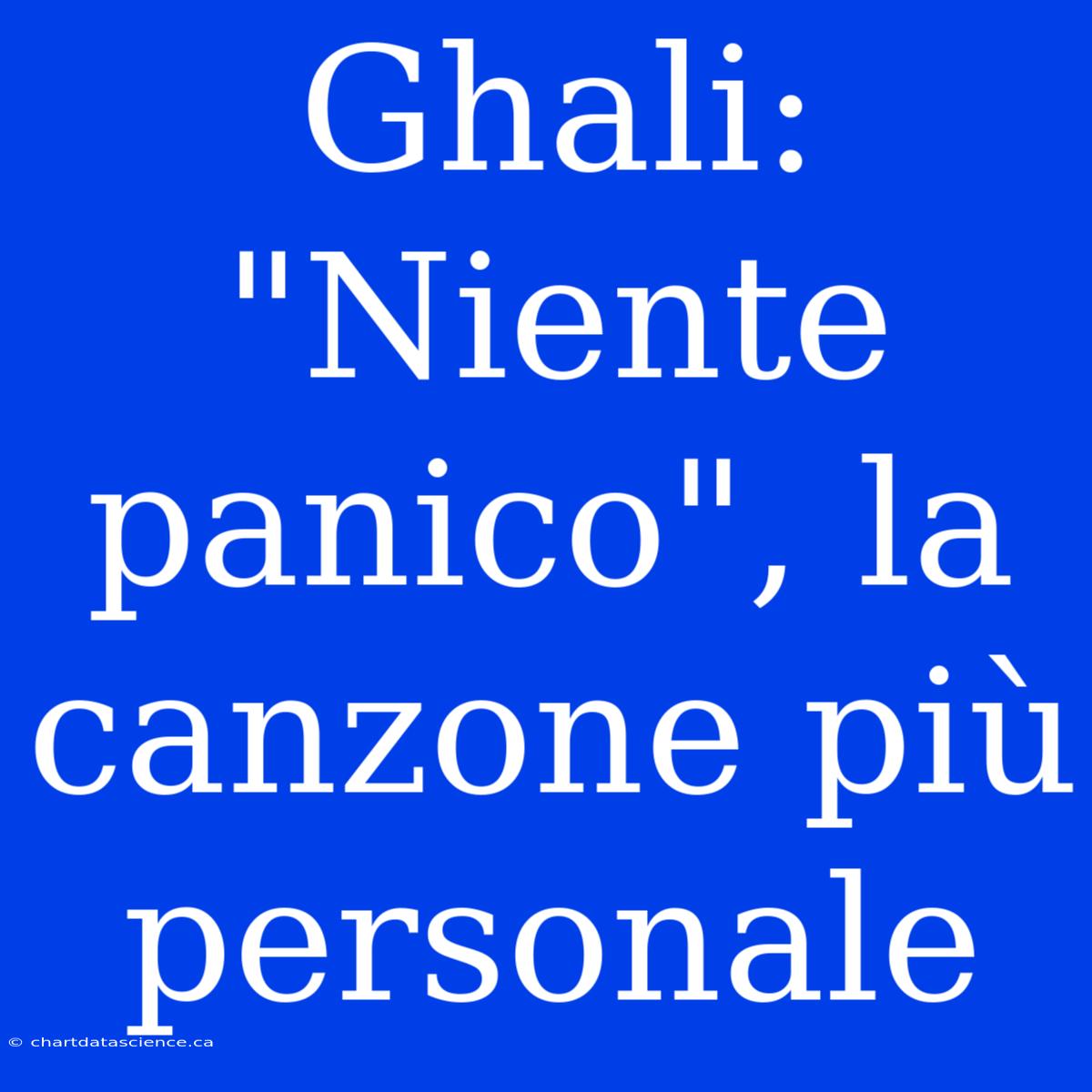 Ghali: 