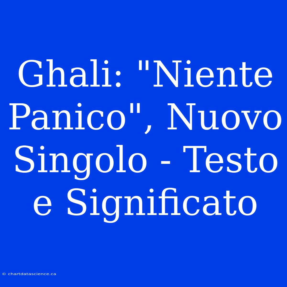 Ghali: 