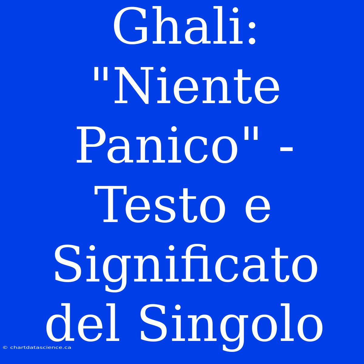 Ghali: 