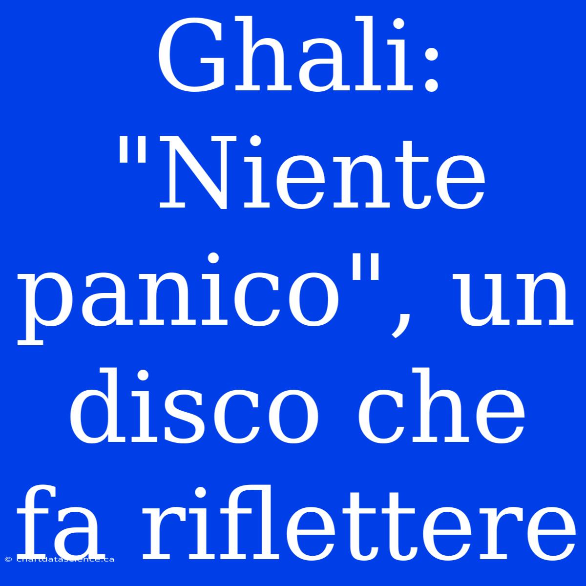 Ghali: 