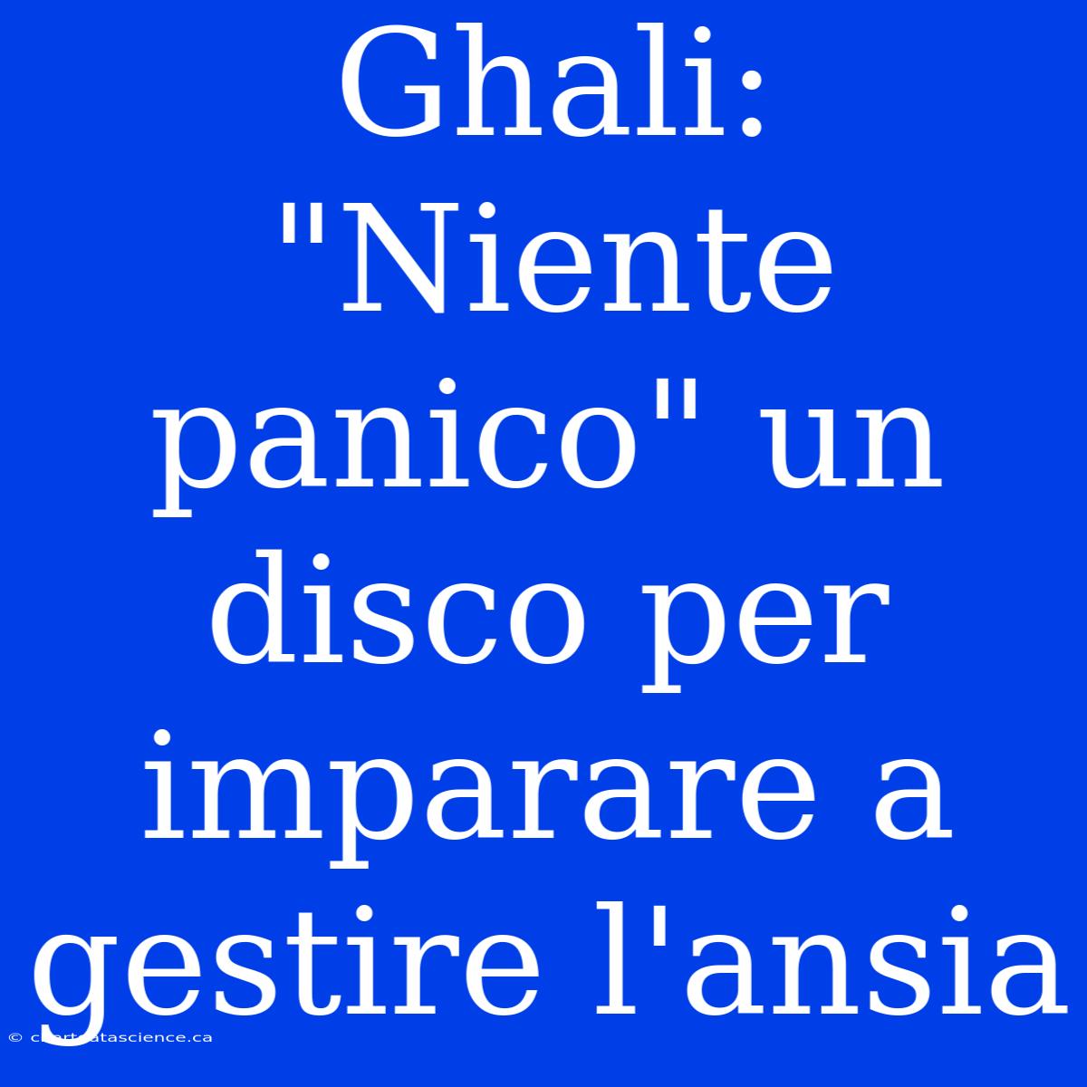 Ghali: 