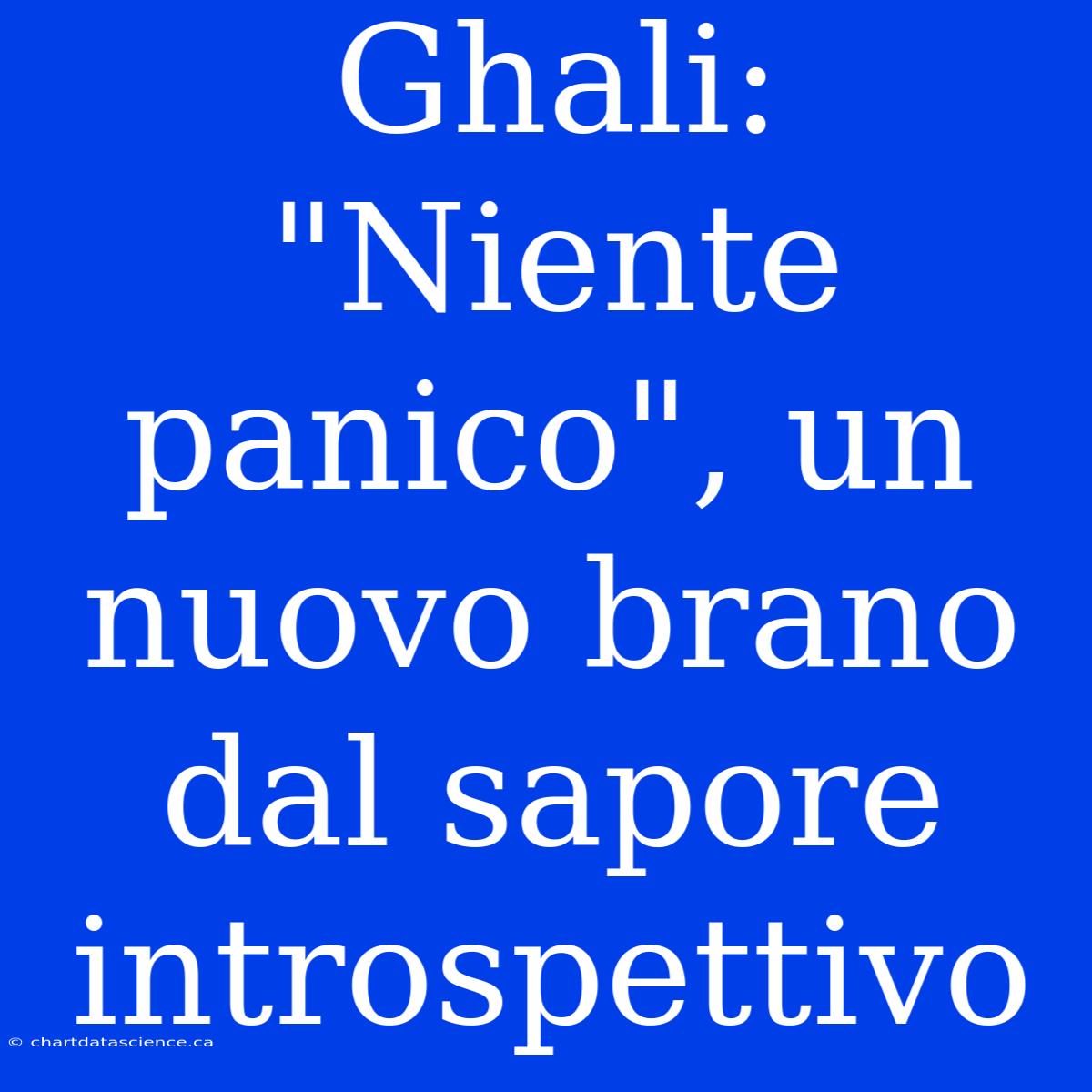 Ghali: 