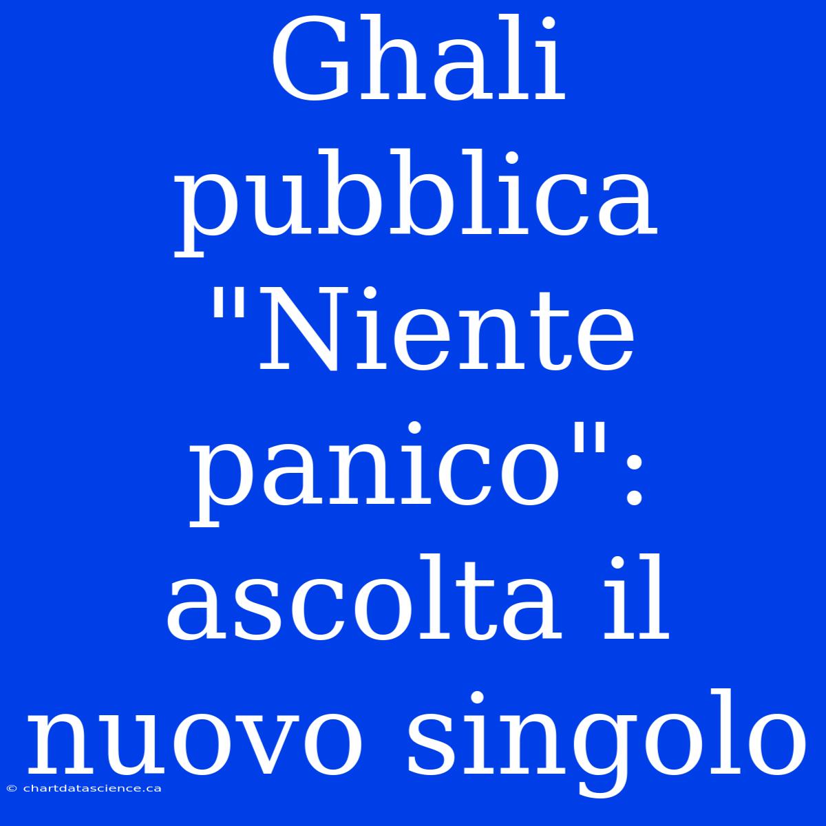 Ghali Pubblica 