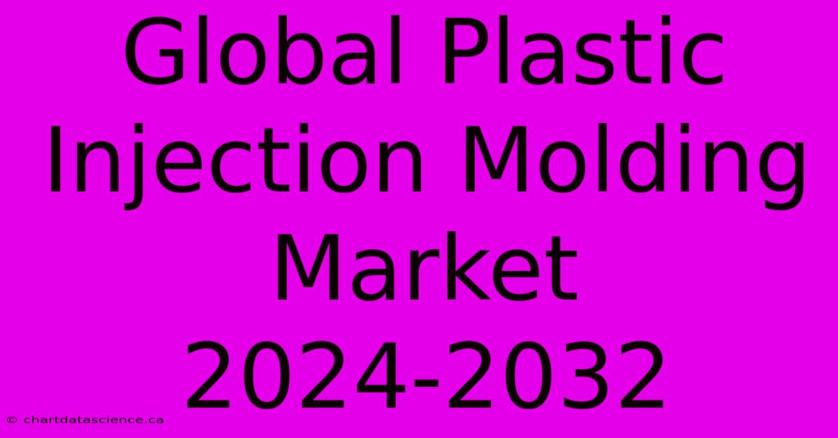 Global Plastic Injection Molding Market 2024-2032