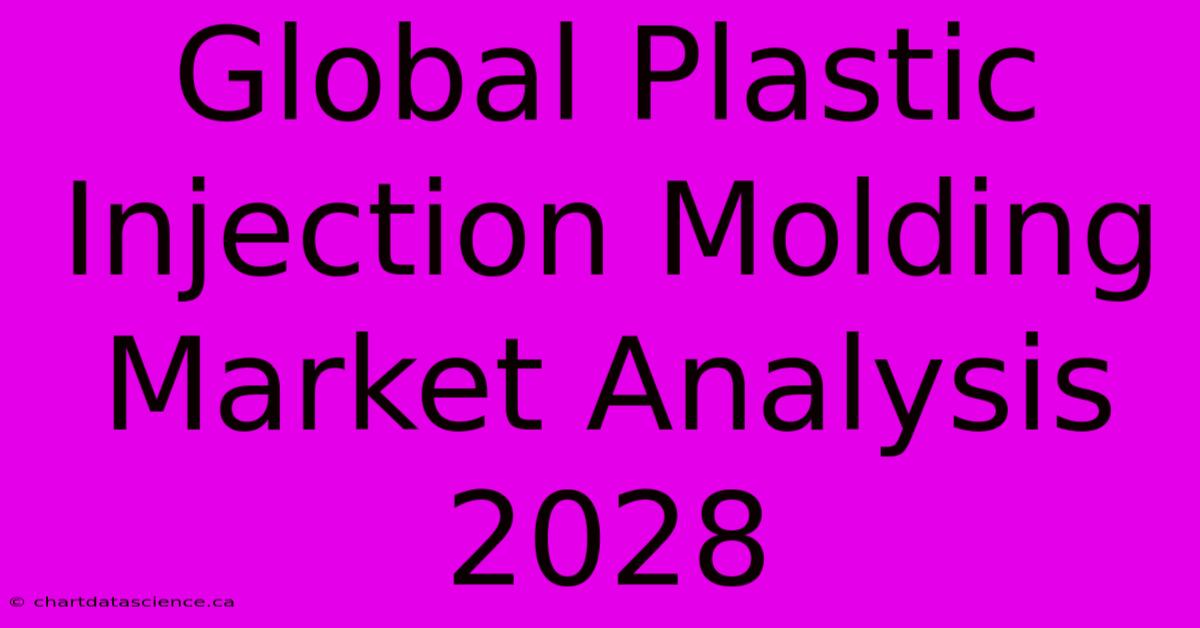 Global Plastic Injection Molding Market Analysis 2028