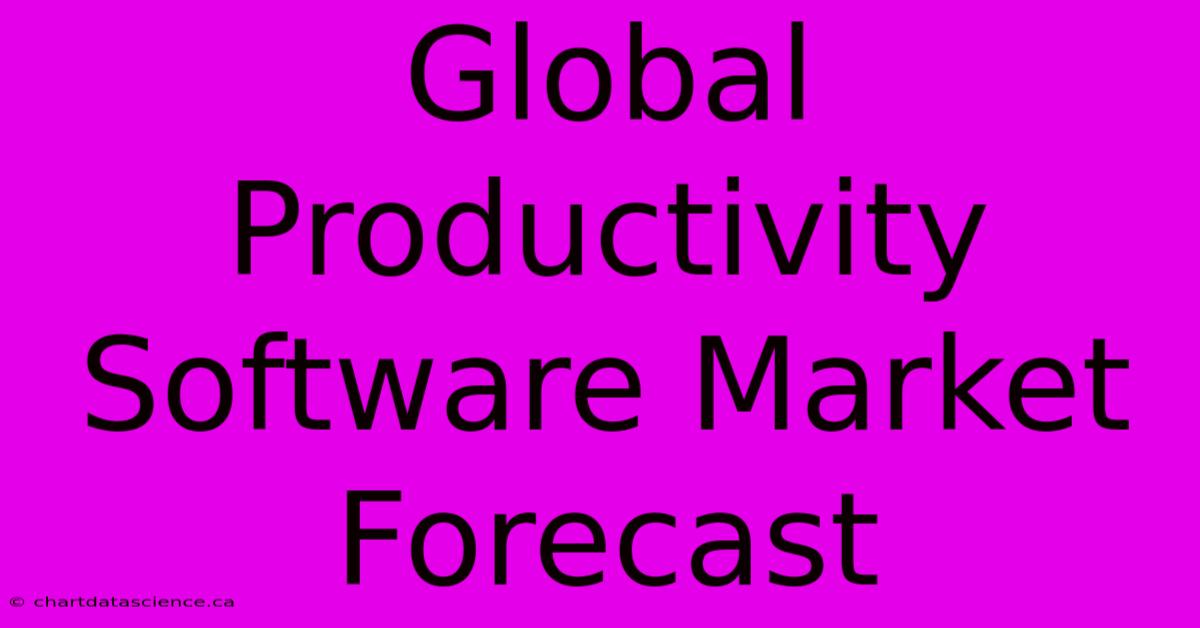 Global Productivity Software Market Forecast