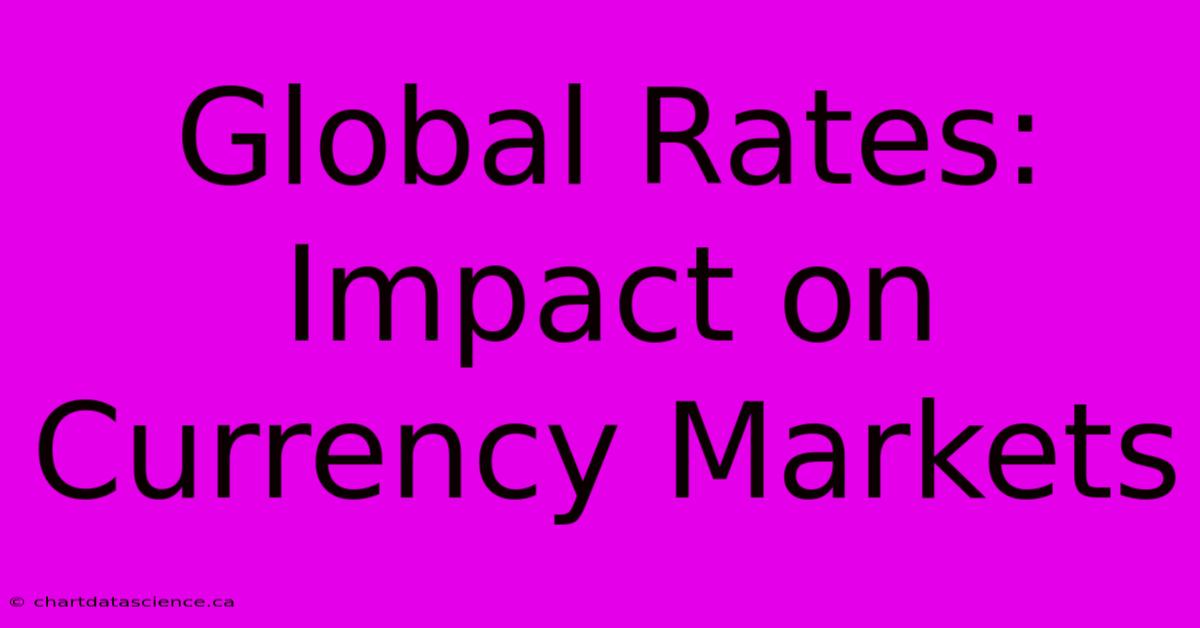 Global Rates: Impact On Currency Markets 