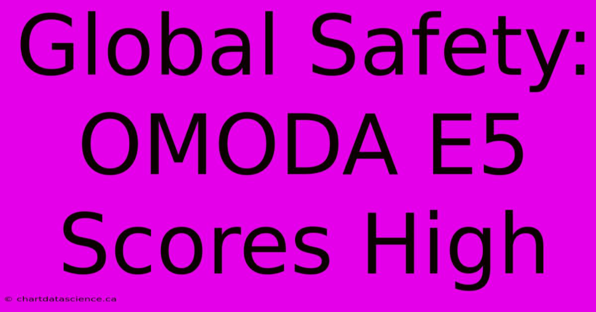 Global Safety: OMODA E5 Scores High