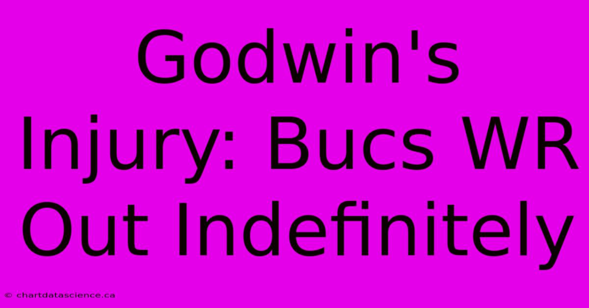 Godwin's Injury: Bucs WR Out Indefinitely 