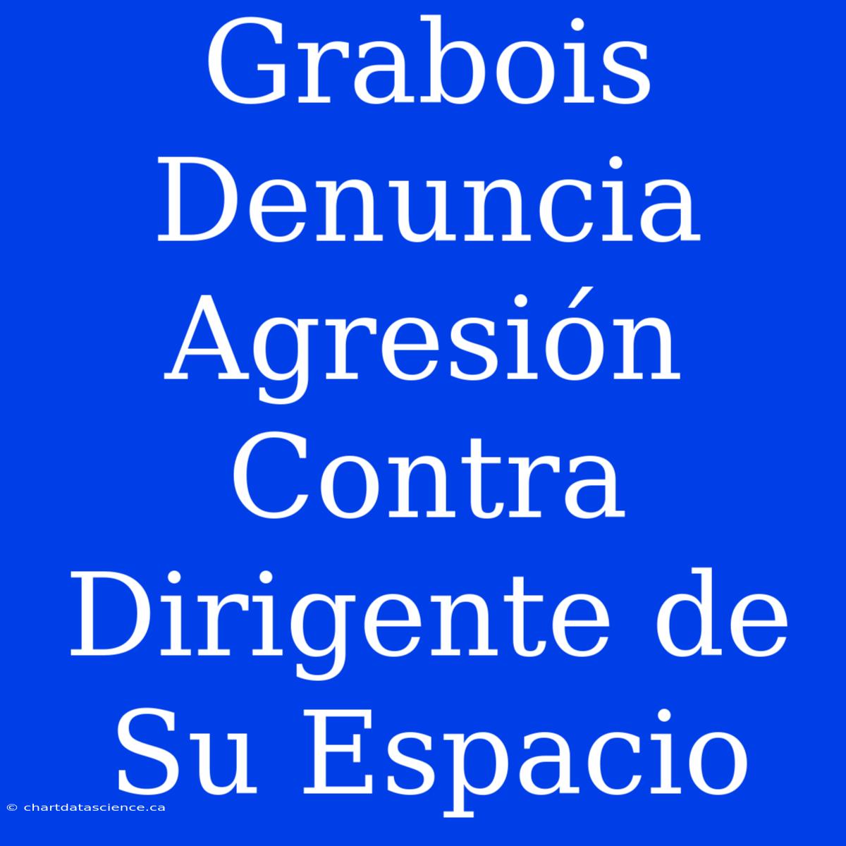 Grabois Denuncia Agresión Contra Dirigente De Su Espacio