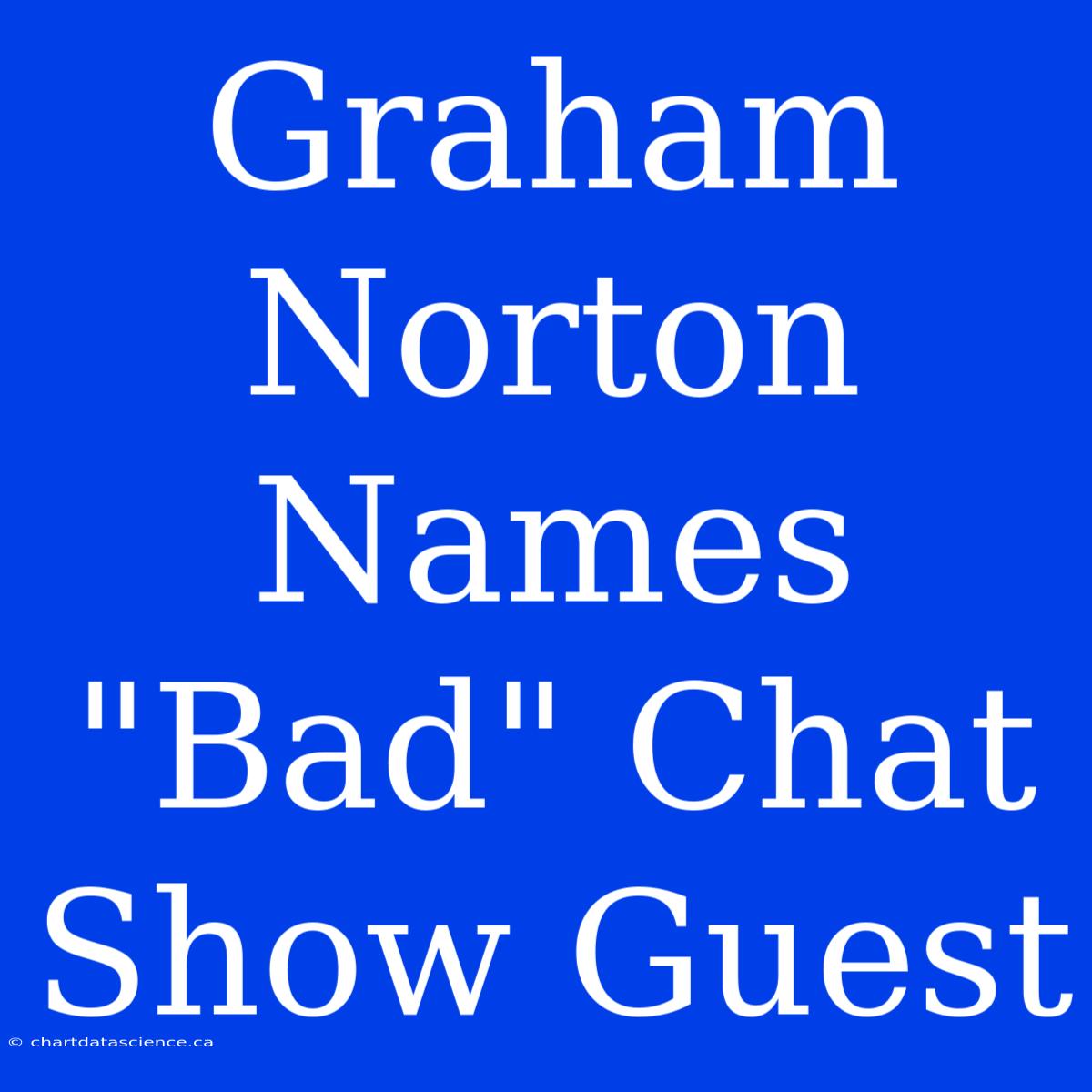 Graham Norton Names 