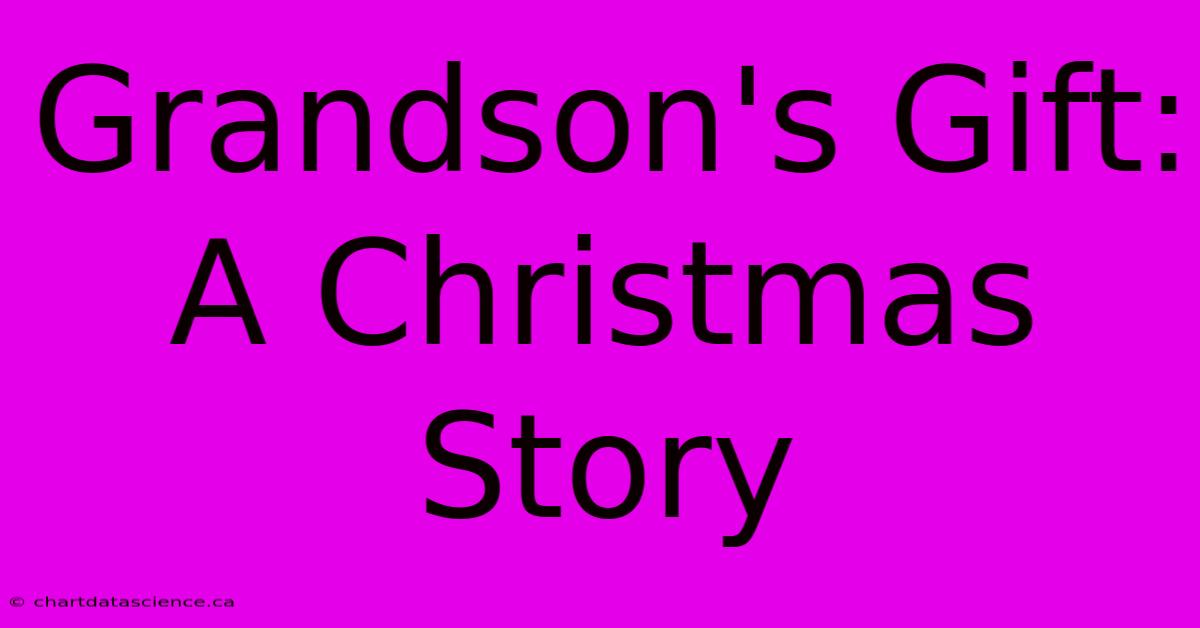 Grandson's Gift: A Christmas Story