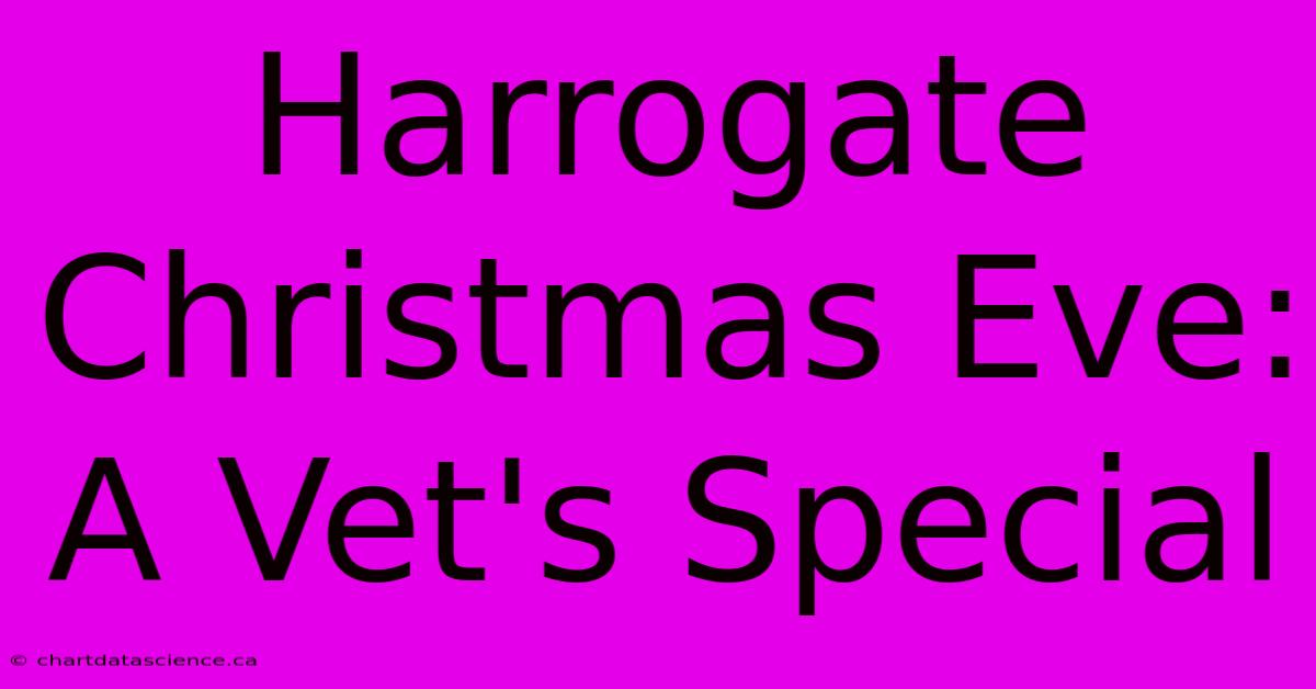 Harrogate Christmas Eve: A Vet's Special