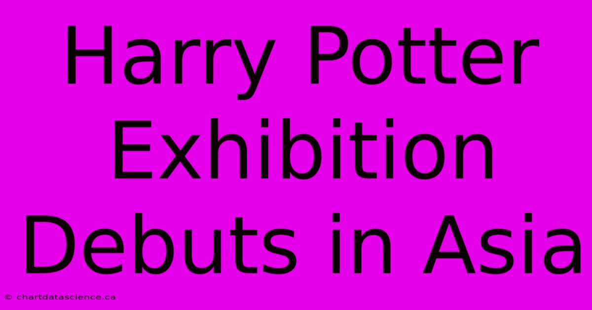 Harry Potter Exhibition Debuts In Asia