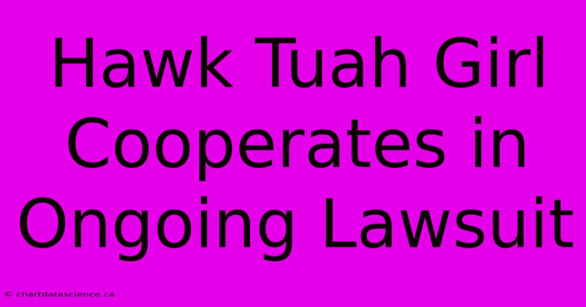 Hawk Tuah Girl Cooperates In Ongoing Lawsuit